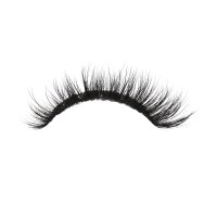 fluffy mega volume lashes strip wearing effect