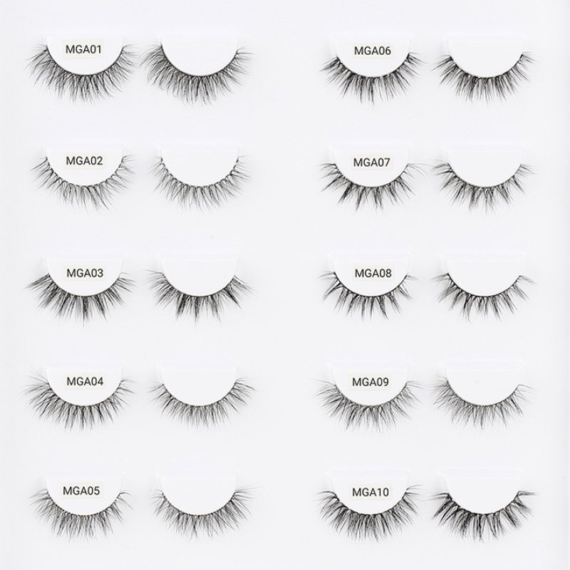 natural wispy faux mink lashes