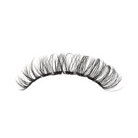 3d russian volume lashes strip wearing effect