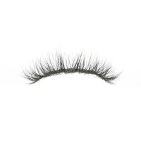 3d real mink lashes wearing effect
