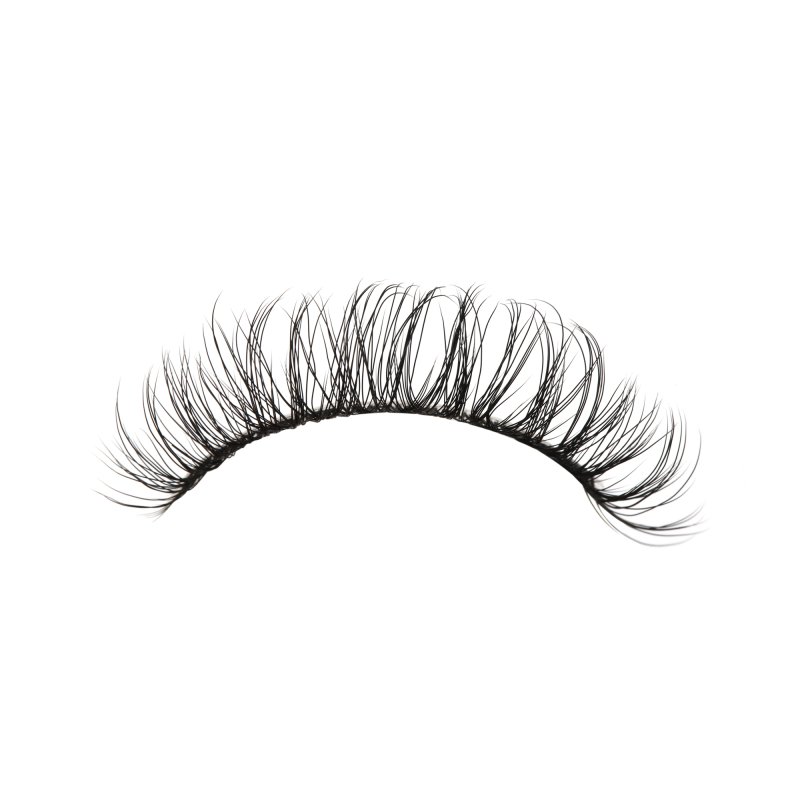 russian doll strip lashes wearing effect