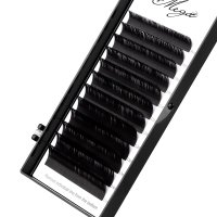 B curl volume lash trays