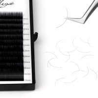 B curl volume lash extension