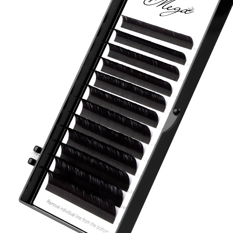 D curl volume lash trays