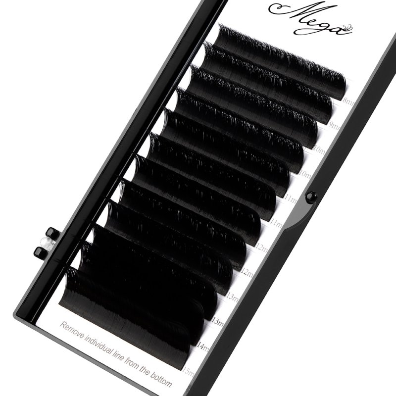 easy fan lashes tray B curl
