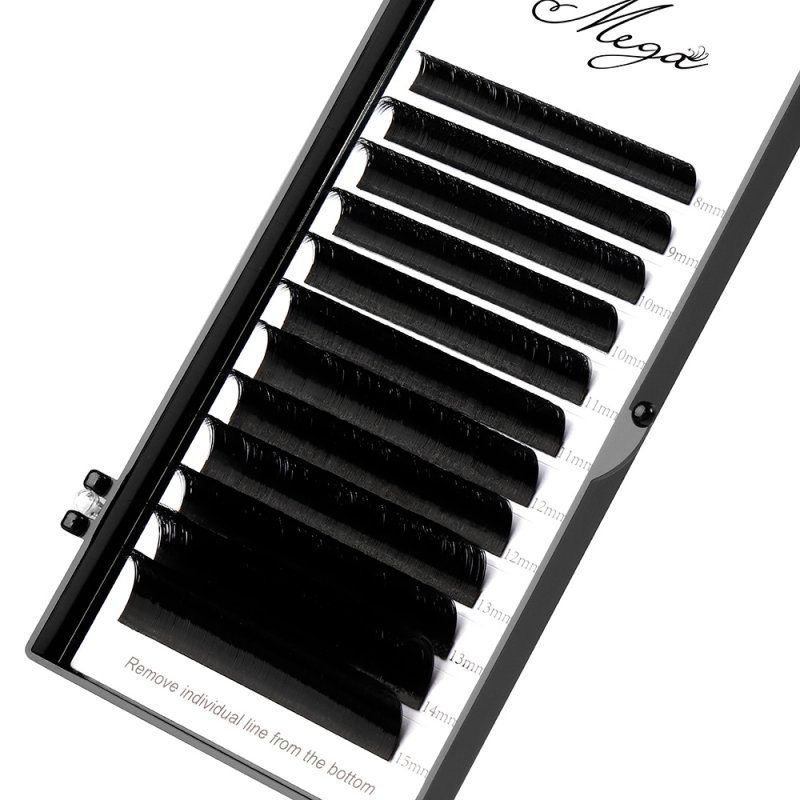 D curl easy fan lash extension