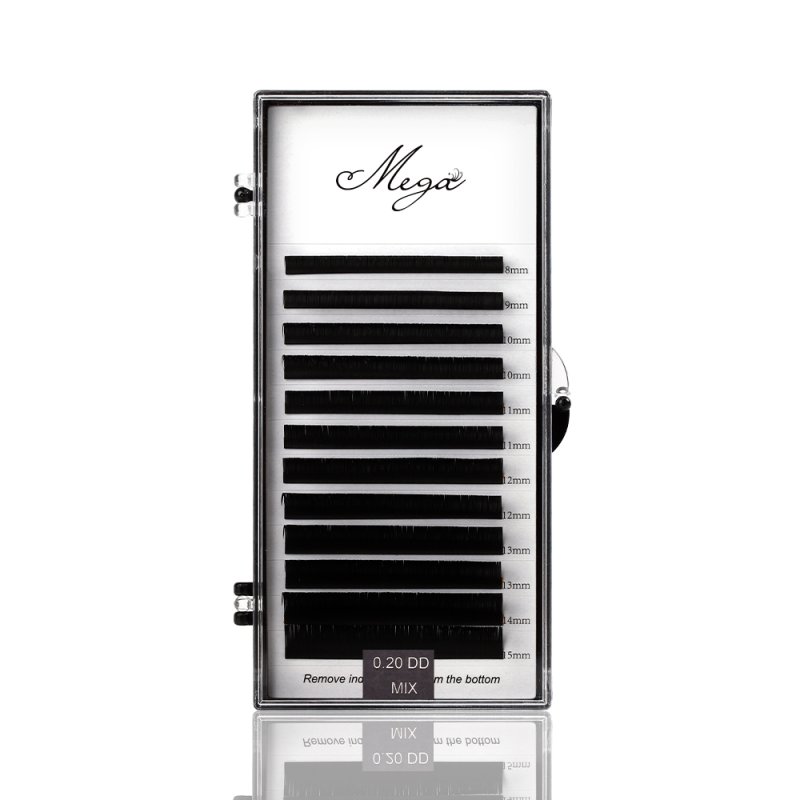 DD curl flat lashes trays