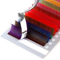 colored individual lashes