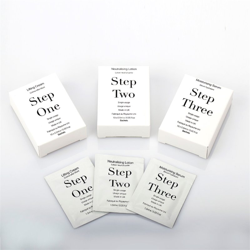 lash lift step 1 2 3