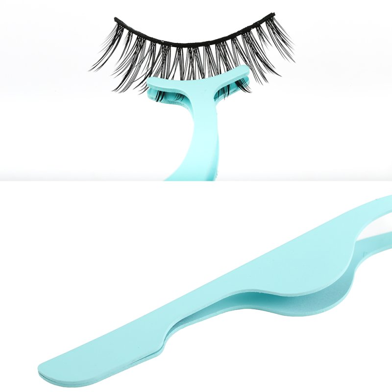 blue strip lash tweezers