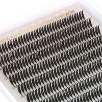 A shape airy fan lash extension