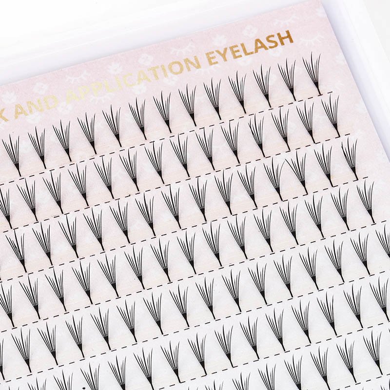 spike airy fan cluster lash extension