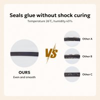 lash extension super bonder Seals glue without shock curing