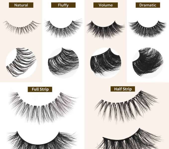 Exploring Types of Strip Lashes: A 5-Dimensional Guide for Wholesale Buyers