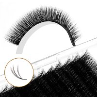 double layered fluffy camellia lash extension