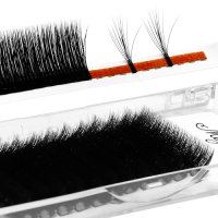 3D easy fan fluffy camellia lash tray