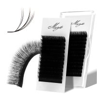 3D layered fluffy camellia lashes