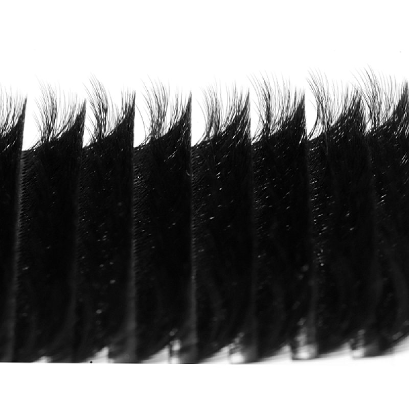 6D layered fluffy camellia lash tray