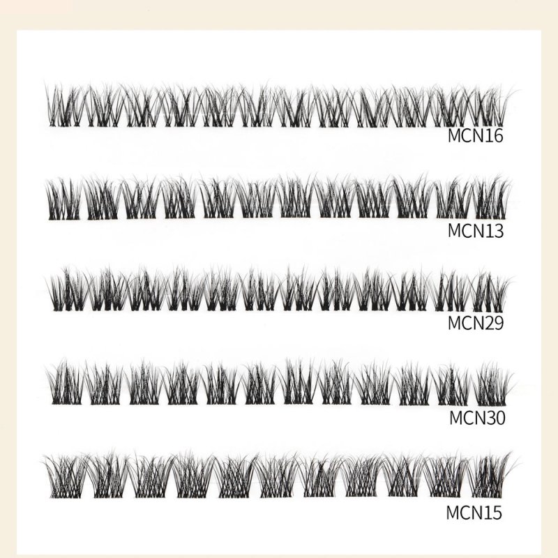 wispy cluster lash extension