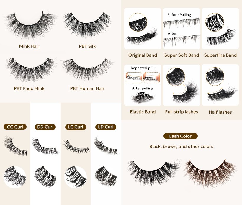 custom strip lashes