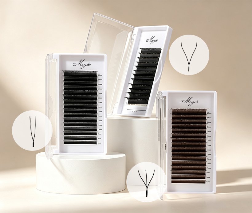 custom YY lash U lash W lash
