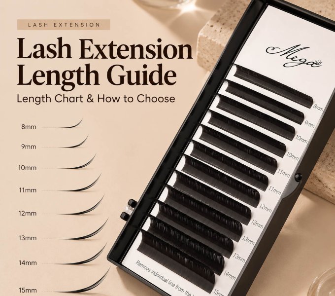 Lash Extension Length Guide & Chart