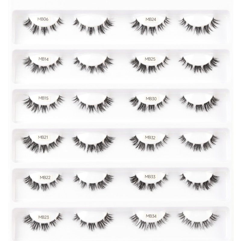 film curved band pre mapped lashes Style Overview