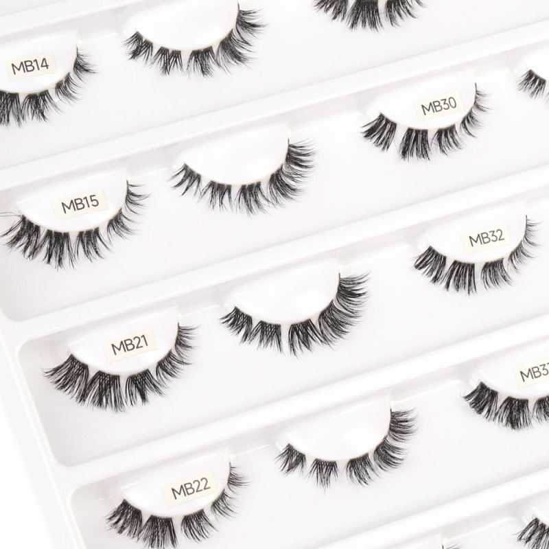 film curved band pre mapped lashes