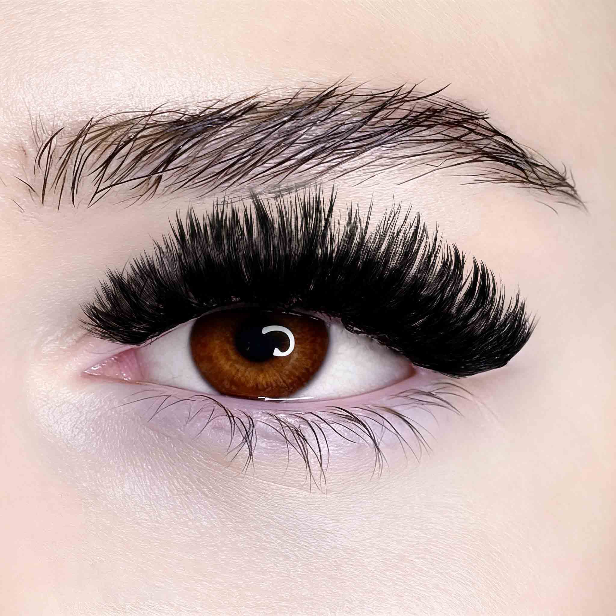 volume lashes effect