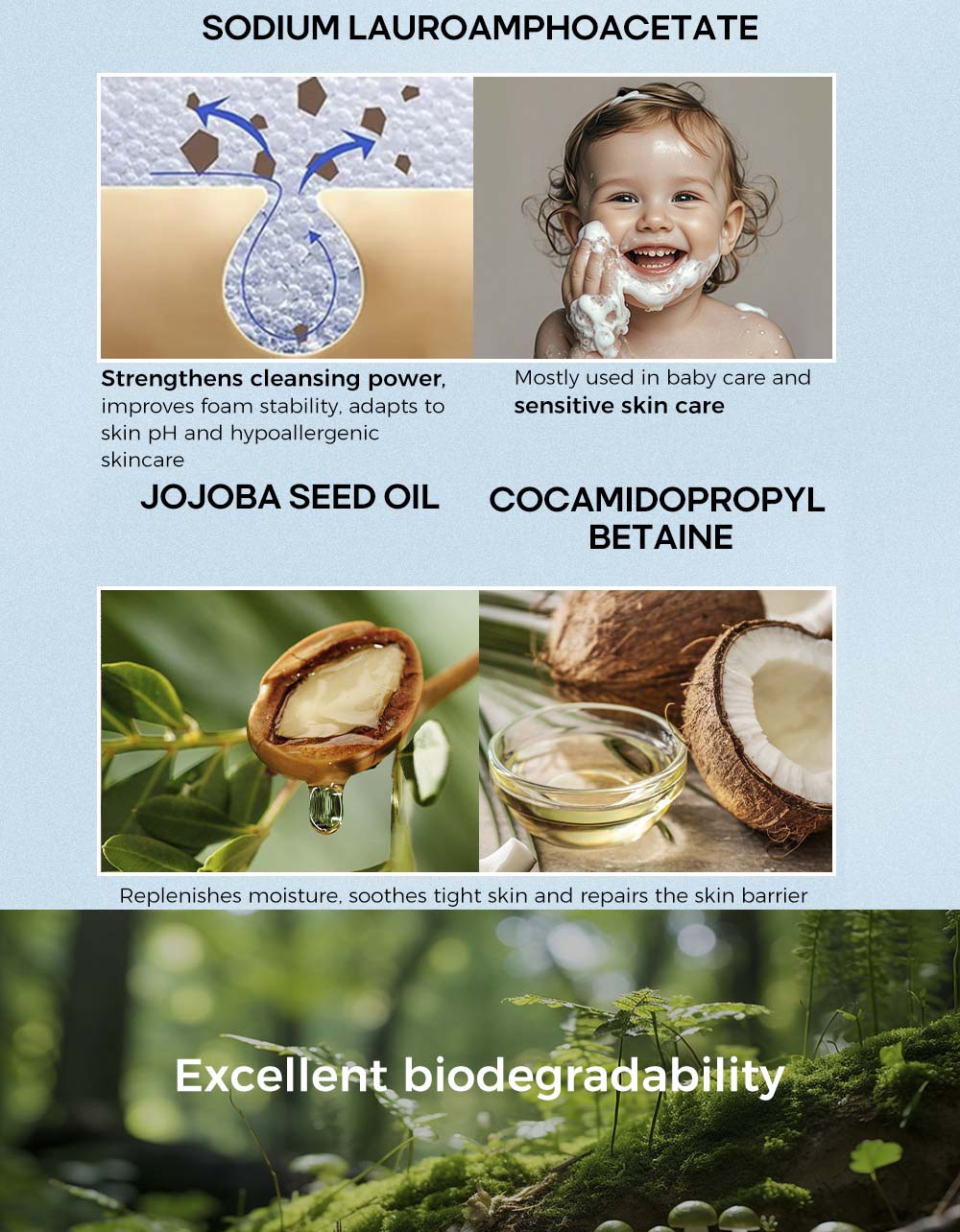 Mega beauty's Lash Shampoo Ingredients Explained